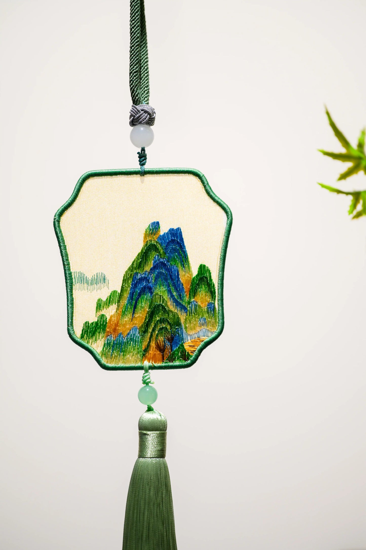 雙面繡掛飾-千里江山圖