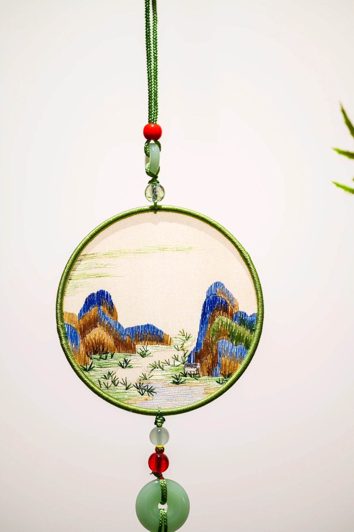 雙面繡掛飾-千里江山圖