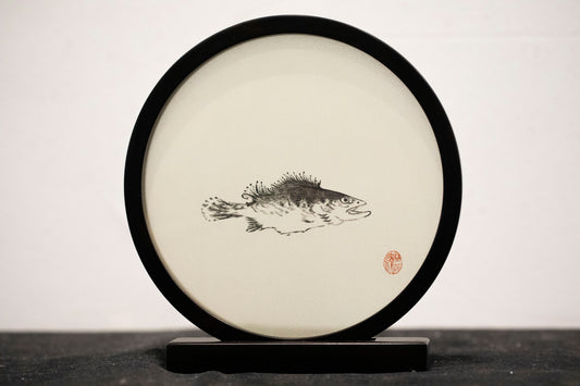 雙面繡 · 《鱖魚》 - 八大山人