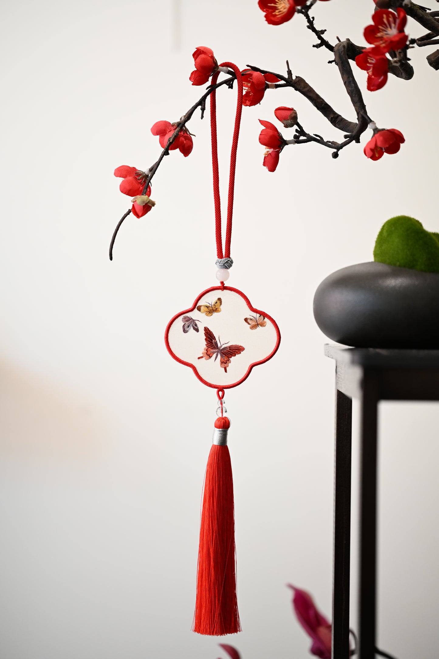 雙面繡掛飾-蝴蝶