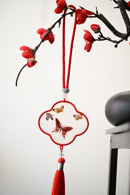 雙面繡掛飾-蝴蝶