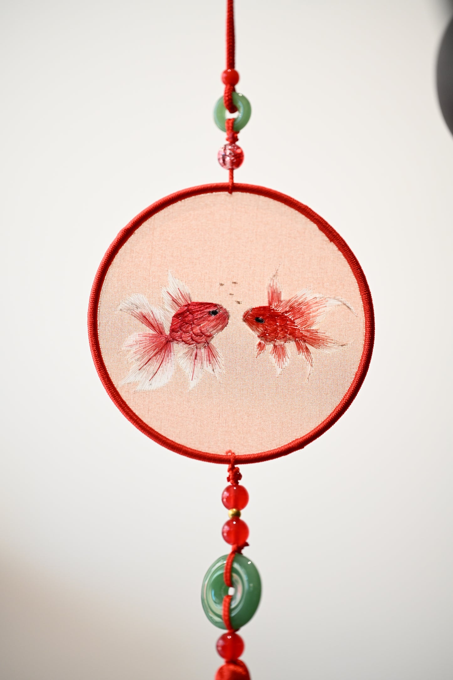 雙面繡掛飾-金魚