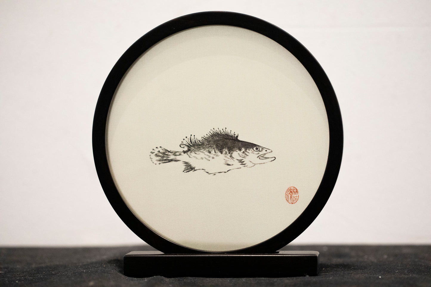 雙面繡 · 《鱖魚》 - 八大山人